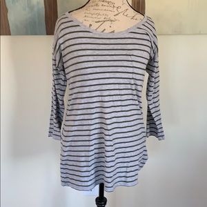 {Gap} Striped Pocket Tee
